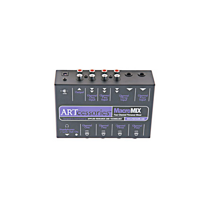 ART - MacroMIX (4-Channel Line Mixer)