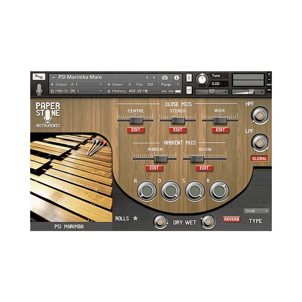 Paper Stone Instruments Marimba Sound Sandbox