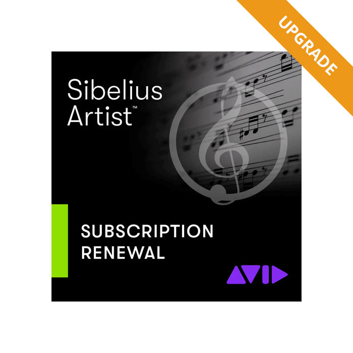 Avid - Sibelius | Artist (1-Year Subscription RENEWAL)