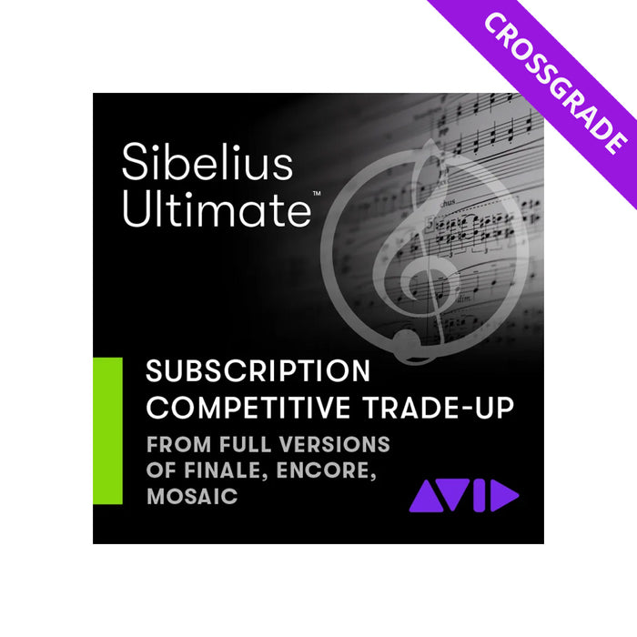 Avid - Sibelius | Ultimate (1-Year Subscription TRADE-UP)