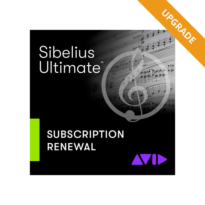 Avid - Sibelius | Ultimate (1-Year Subscription RENEWAL)