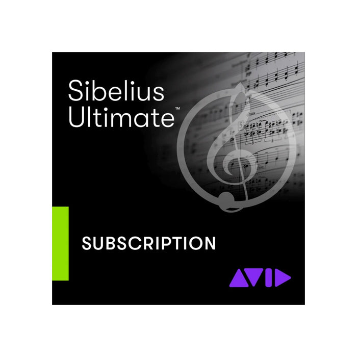 Avid - Sibelius | Ultimate (1-Year Subscription NEW)