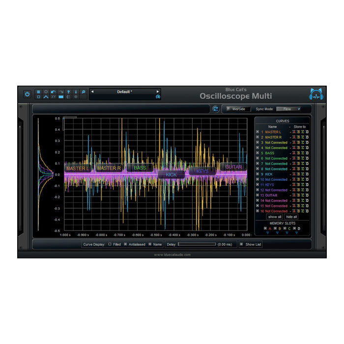 Blue Cat Audio - Oscilloscope Multi