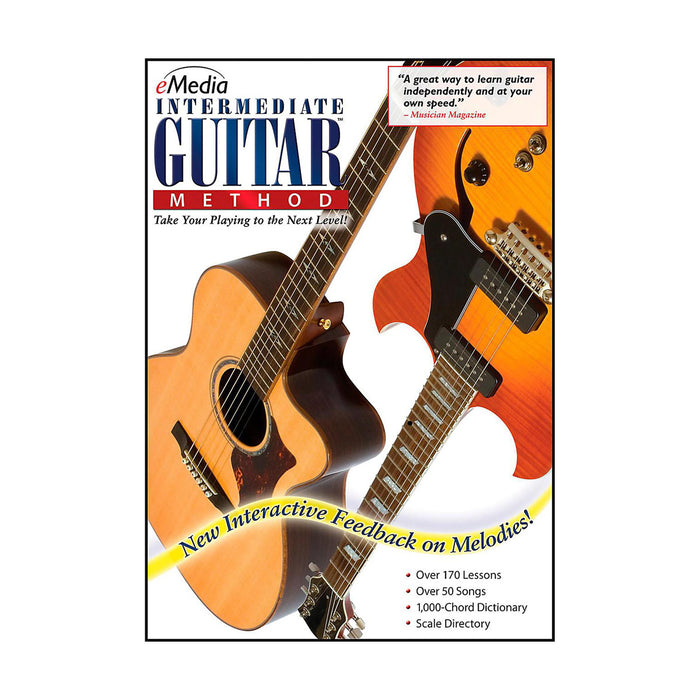 eMedia - Intermediate Guitar Method (WINDOWS)