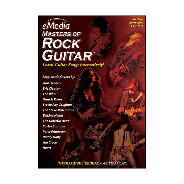 eMedia - Masters of Rock Guitar (WINDOWS)