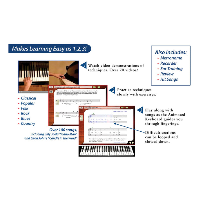 eMedia - Piano & Keyboard Method (WINDOWS)