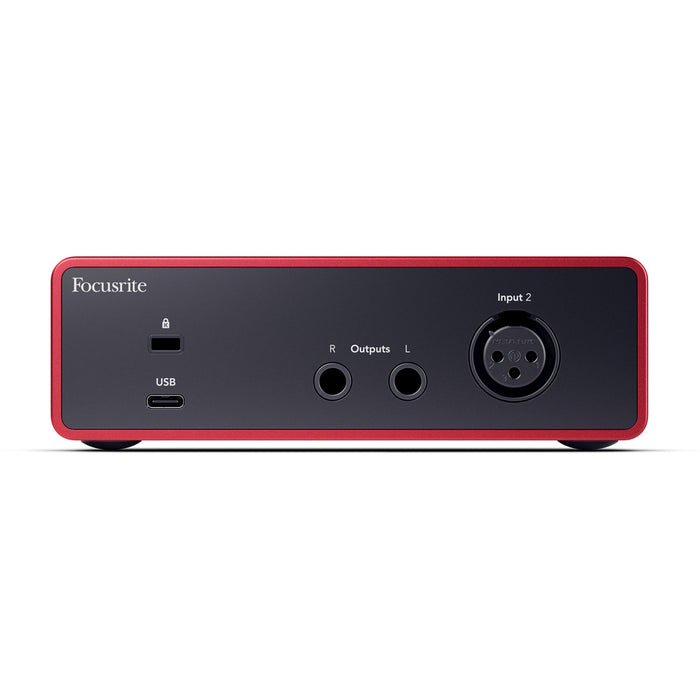 Focusrite - Scarlett Solo (4th Gen) USB Audio Interface + FREE Software
