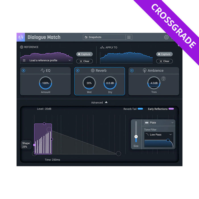 iZotope - Dialogue Match (Crossgrade from RX Std 1-7)