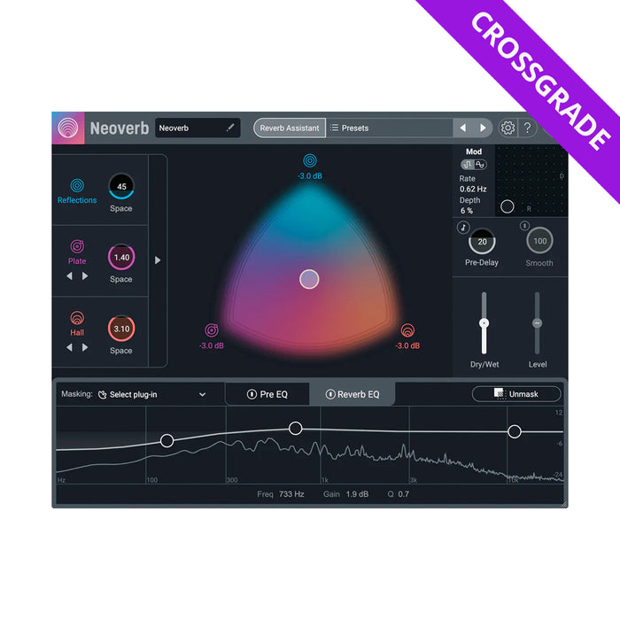 iZotope - Neoverb (Crossgrade from any paid iZotope Prod)