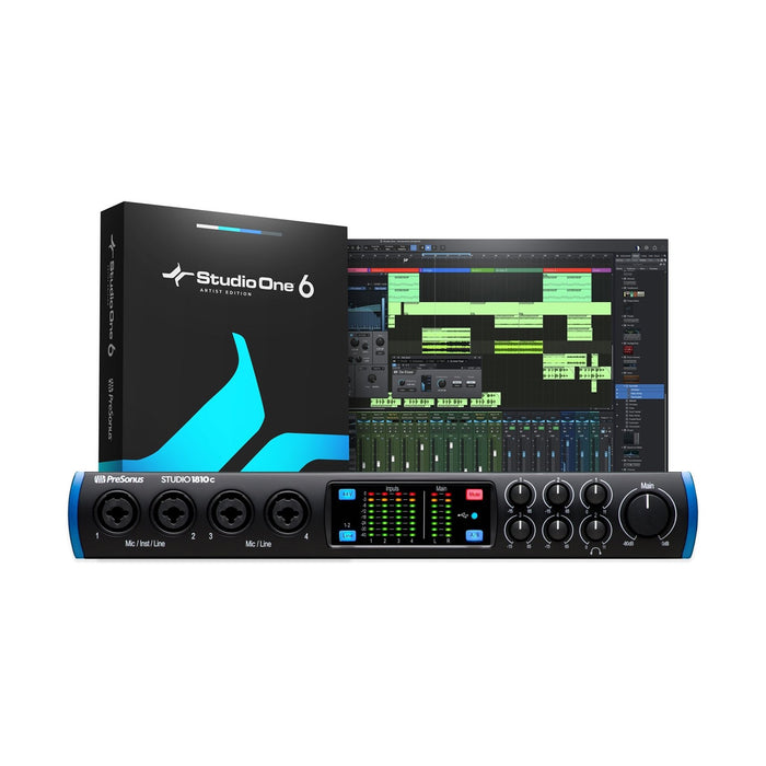 PreSonus - Studio 1810c (18x8 USB-C Audio Interface + Studio One Artist)