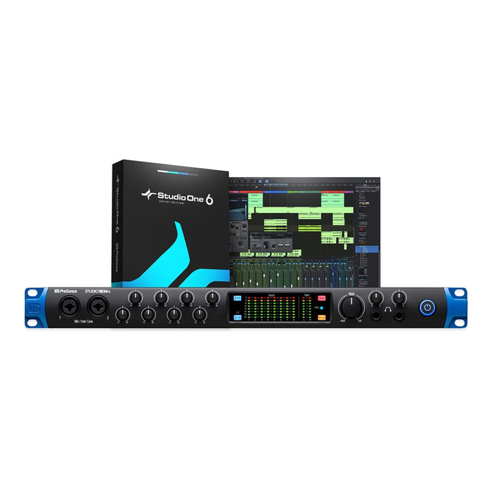 PreSonus - Studio 1824c (18x20 USB-C Audio/MIDI Interface + Studio One Artist)