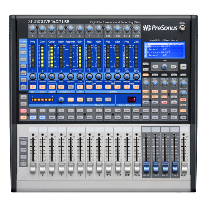 PreSonus - StudioLive 16.0.2 USB (18x16 Live & Recording Digital Mixer)