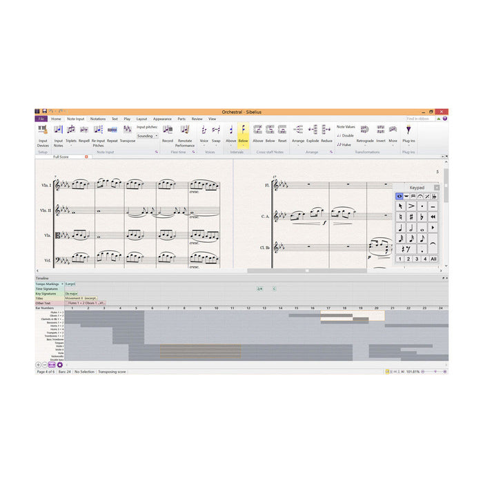 Avid - Sibelius | Ultimate + PhotoScore+ NotateMe + AudioScore Ult (Perpetual)
