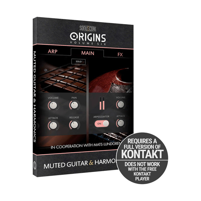 SonuScore - Origins Vol 6: Muted Guitar & Harmonics