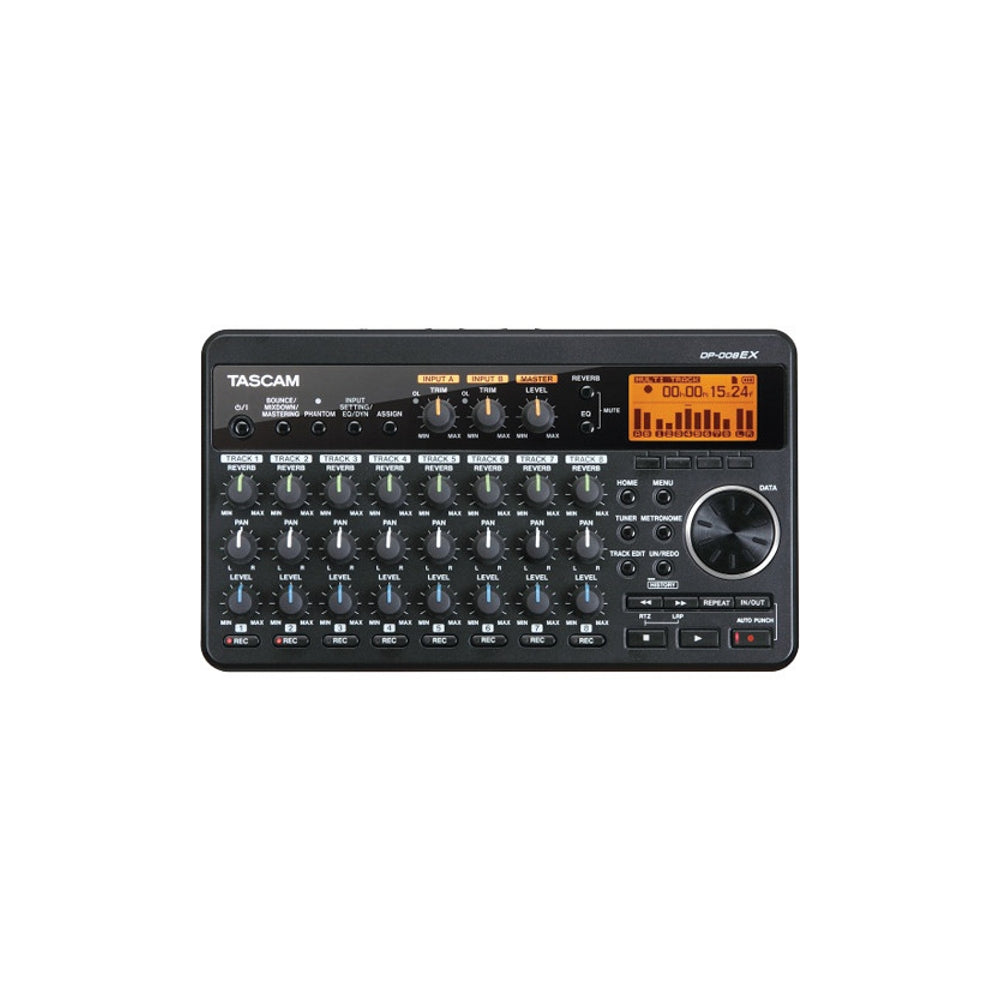 Tascam - DP-008EX (Digital 8-Track Recorder) — Sound Sandbox
