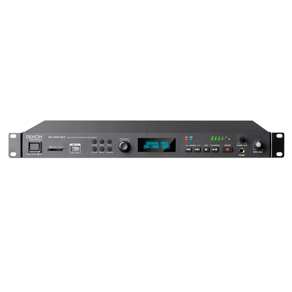 Denon DN300R MKII (SolidState SD/USB Audio Recorder) — Sound Sandbox