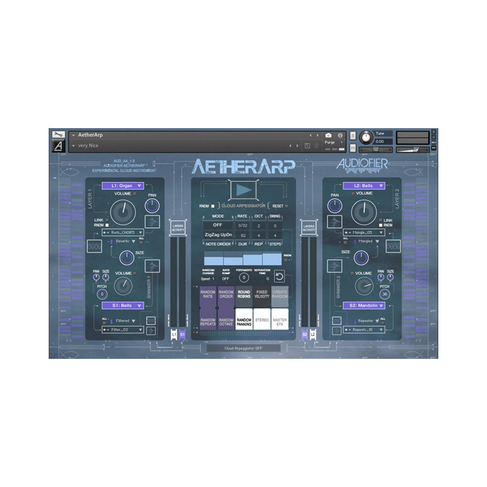 Audiofier - AetherArp