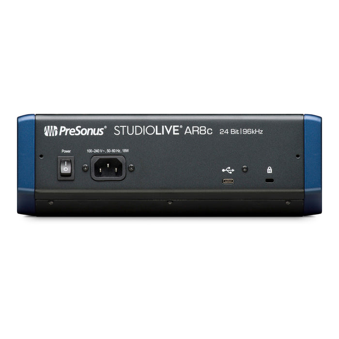 PreSonus - StudioLive AR8c (8-Ch USB-C Interface/Mixer/Recorder)