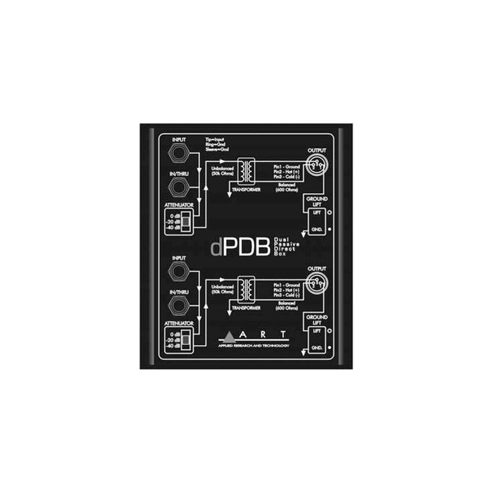 ART - dPDB (Dual-Channel Passive Direct Box)