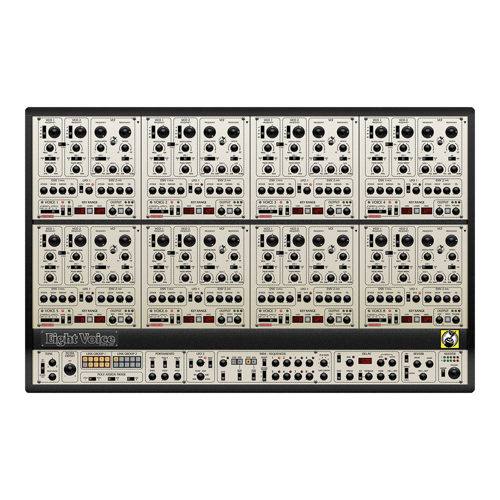 Cherry Audio Eight Voice Synthesizer — Sound Sandbox