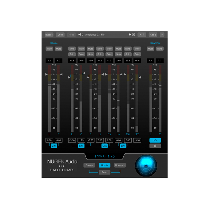 NUGEN Audio - Halo Upmix (3D Immersive Extension Only)