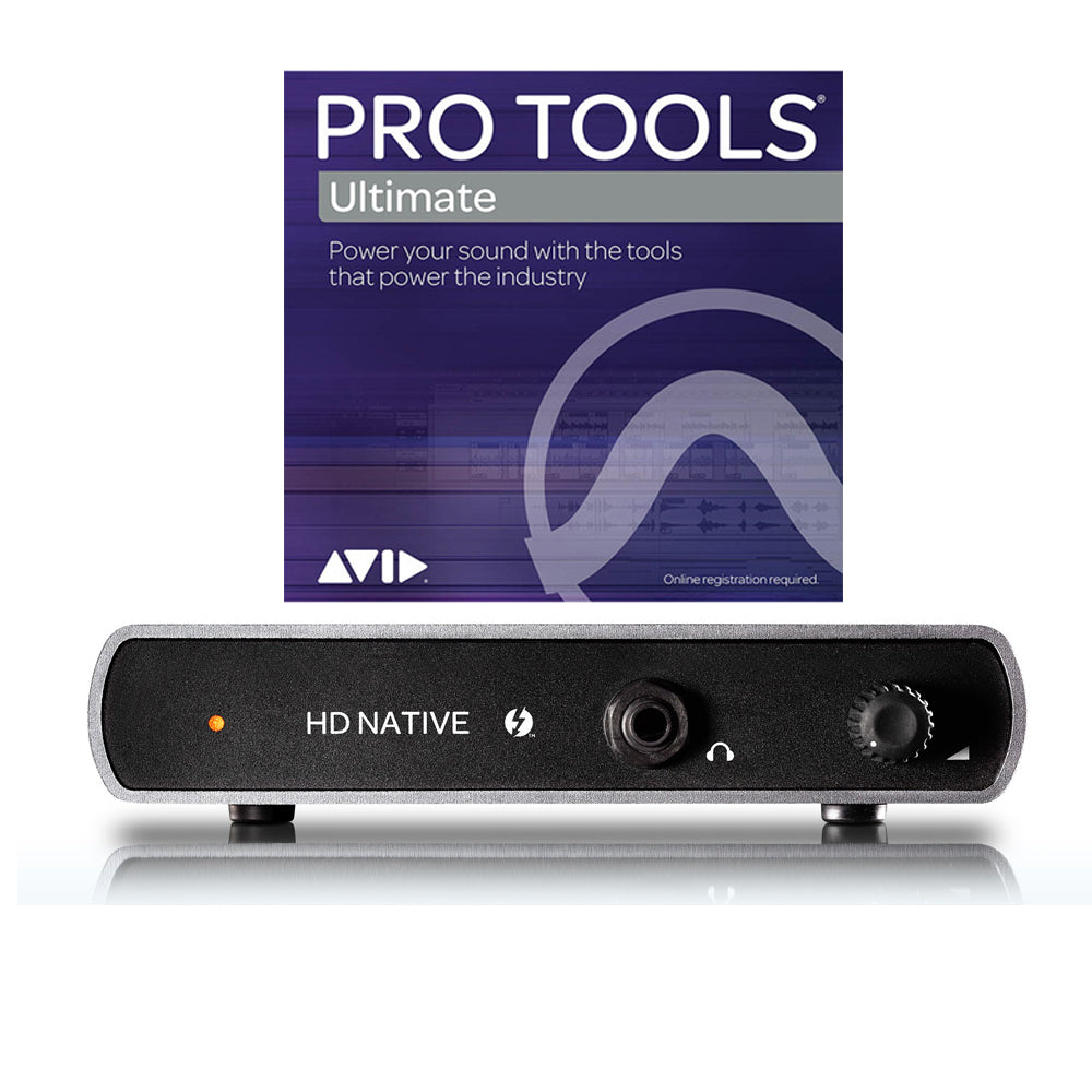 Avid HD Native Thunderbolt + Pro Tools Ultimate (Bundle) Sound Sandbox