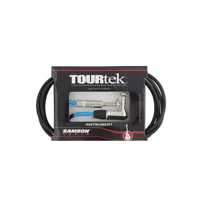 Samson - Tourtek 3-ft Instrument Cable (w/Right Angle Connector)
