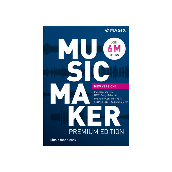 MAGIX - Music Maker 2024 Premium (WINDOWS)