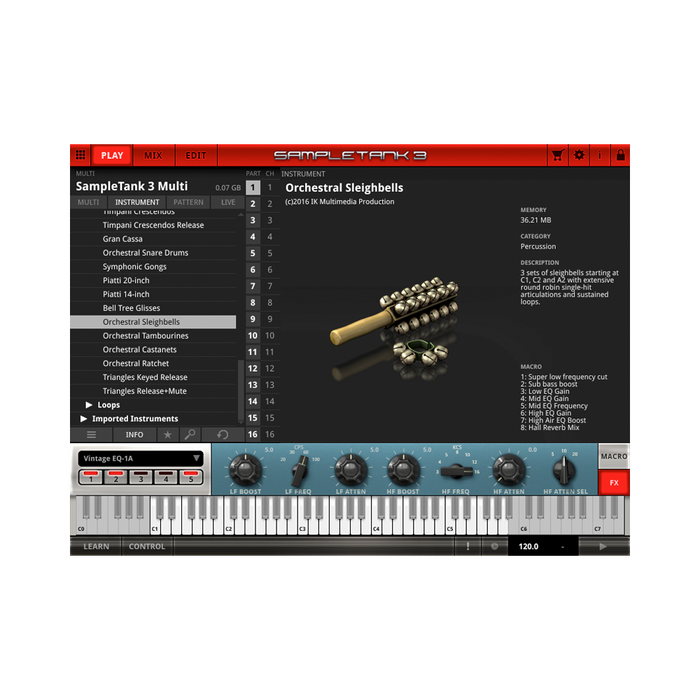 IK Multimedia - Orchestral Percussion (Add-on)