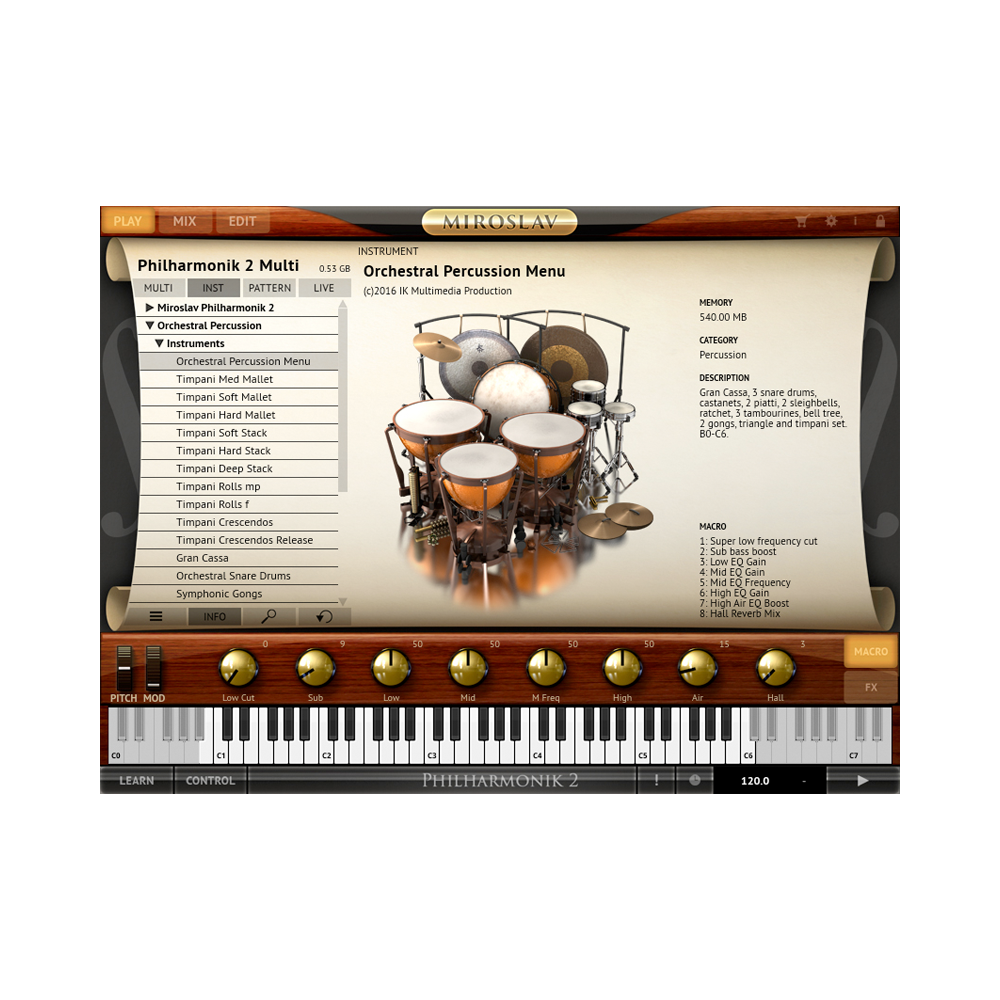 Ik multimedia store cinematic percussion