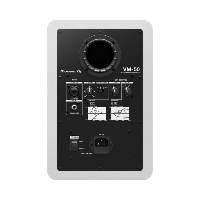 Pioneer DJ - VM-50 2-Way Active Studio Monitor (Single-White)