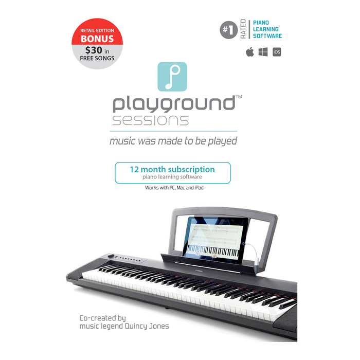 Playground Sessions - (1-Yr Subscription + $30 Song Credits MAC/WINDOWS)