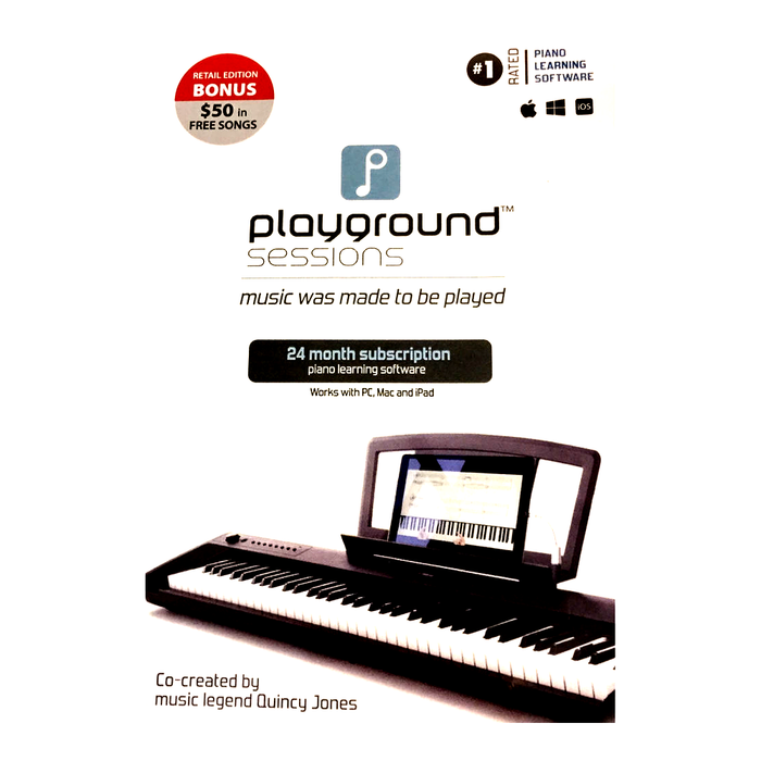 Playground Sessions - (2-Yr Subscription + $50 Song Credits MAC/WINDOWS)