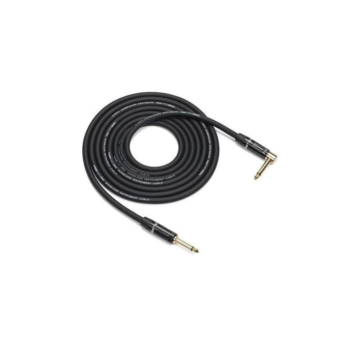 Samson - Tourtek Pro 20-ft Instrument Cable (w/ 1 Right Angle Connector Gold Plug)