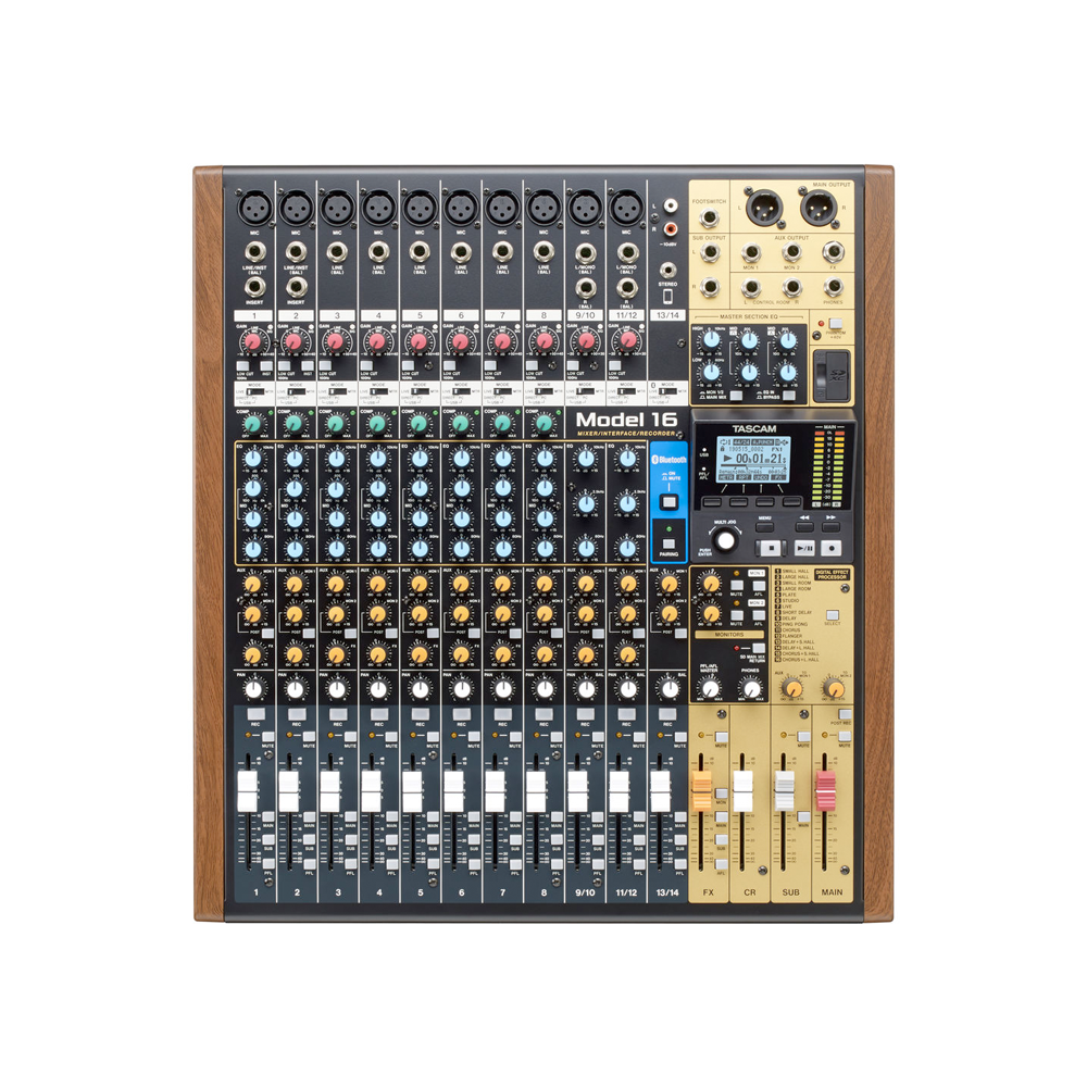 Tascam - Model 16 (Mixer - Interface & Recorder) — Sound Sandbox