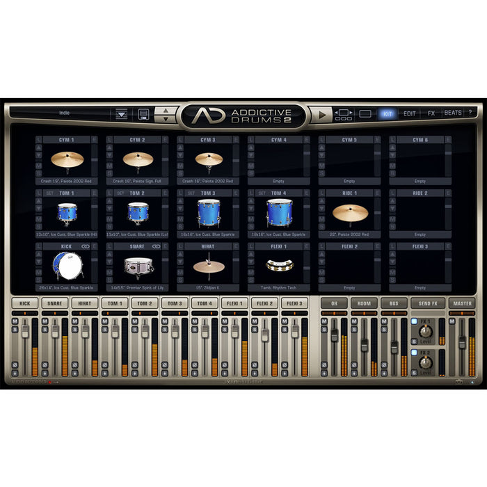 XLN Audio - Indie ADpak (Expansion)