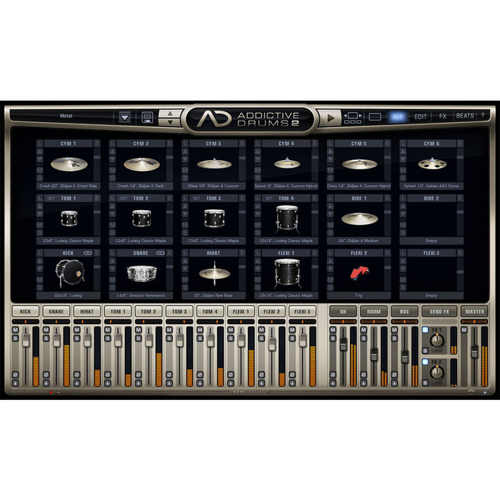 XLN Audio - Metal ADpak (Expansion)