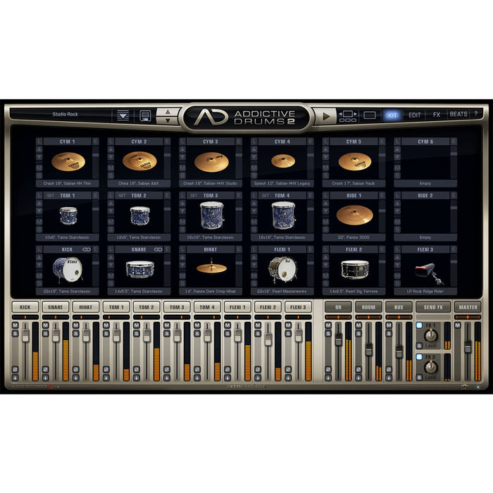XLN Audio - Studio Rock ADpak (Expansion)